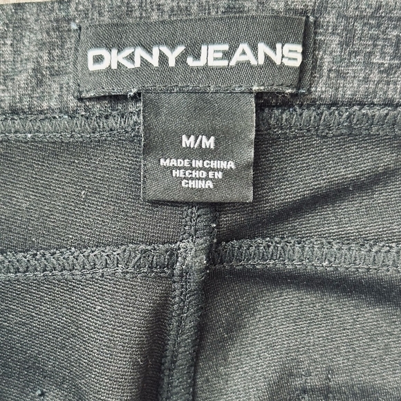 Women’s Pants DKNY JEANS Stretch Fitted Pants Grey Pull On Pants - Picture 4 of 5
